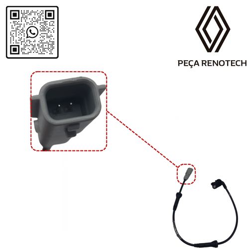 RN 07700R-X 479007700R SENSOR DO ABS TRAS. DIR. LOG IISAN II 14... 3